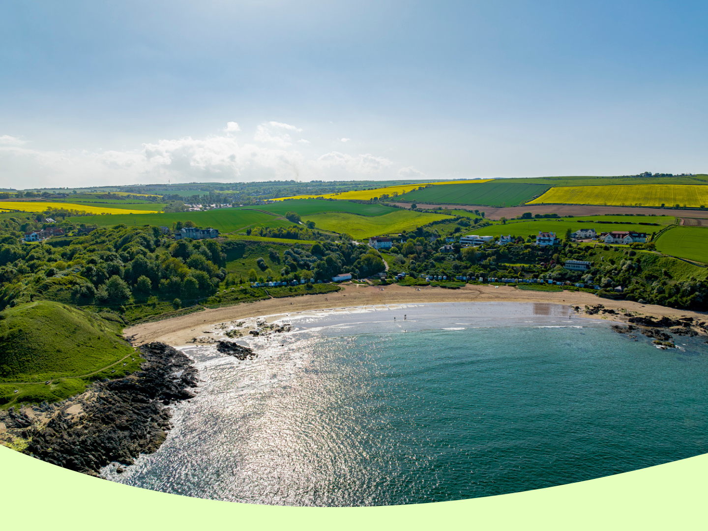 Coldingham Bay Beach