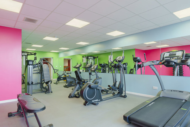 Gym facilities at Viewfield Manor 