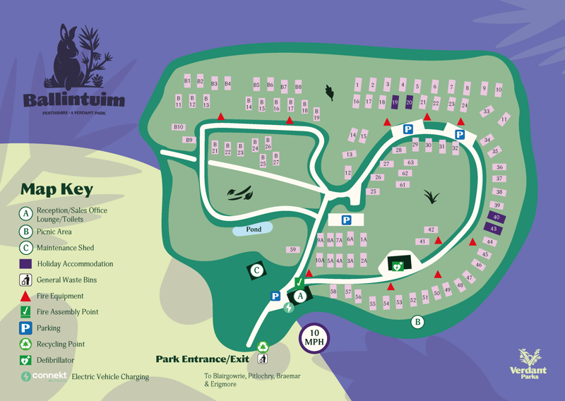 Ballintuim Park Map