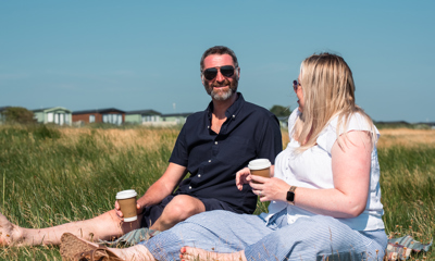 Couple at Queensberry Bay
