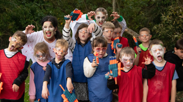 Zombie Nerf Battle 