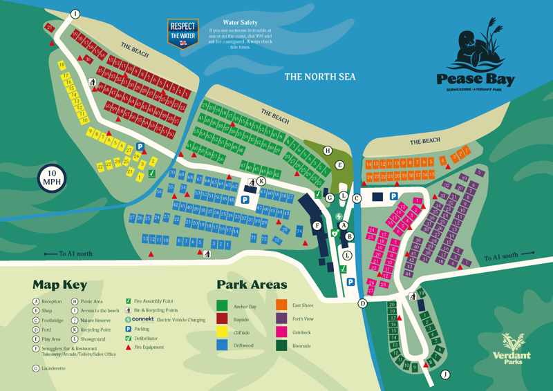 Pease Bay Park Map