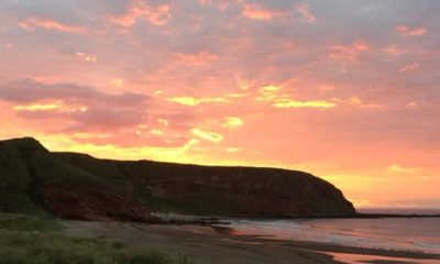 Sunset at Pease Bay