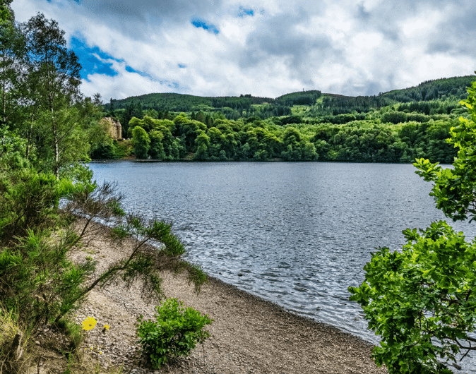 Faskally Woods lake