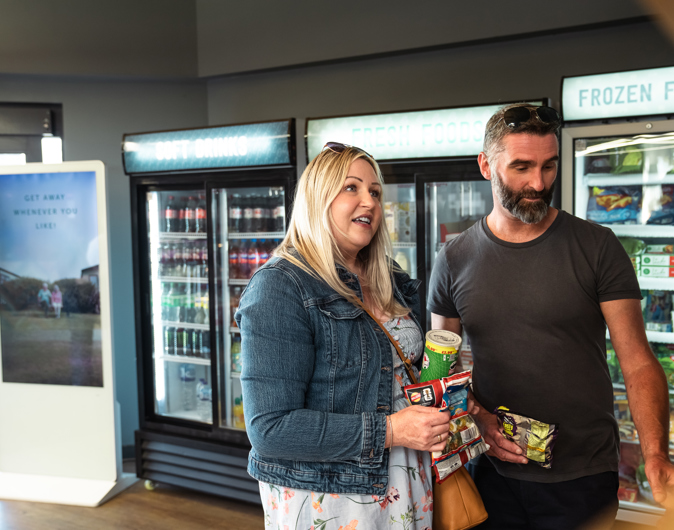 Shop at Queensberry Bay