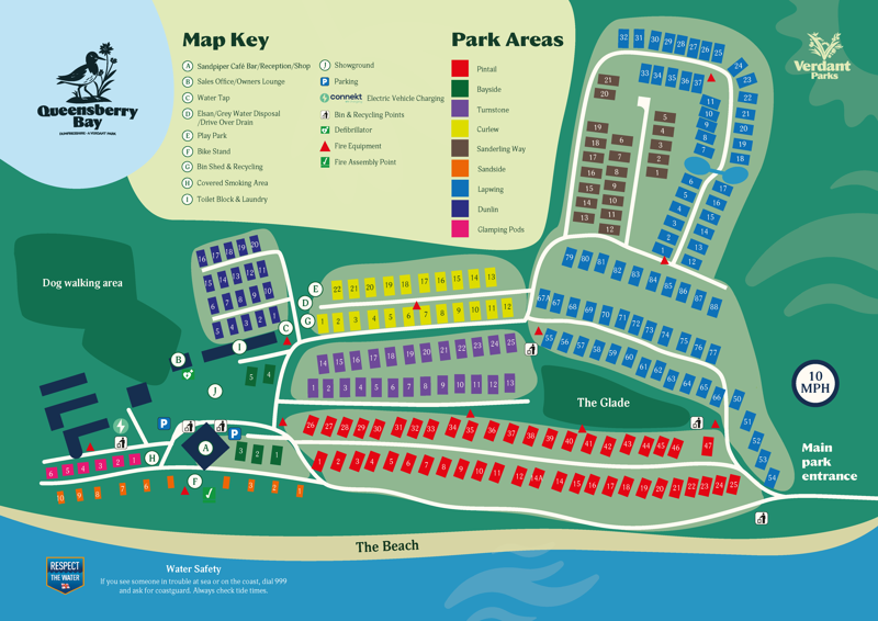 Queensberry Bay Park Map
