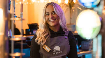 Bar team at Scoutscroft