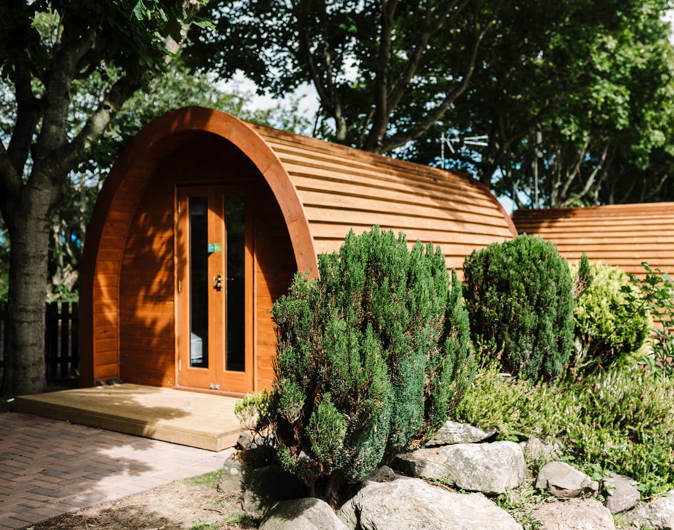 Superior camping pod